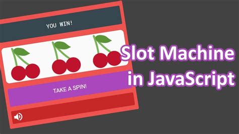 slot machine javascript code